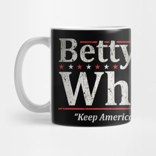 Betty White President Mug